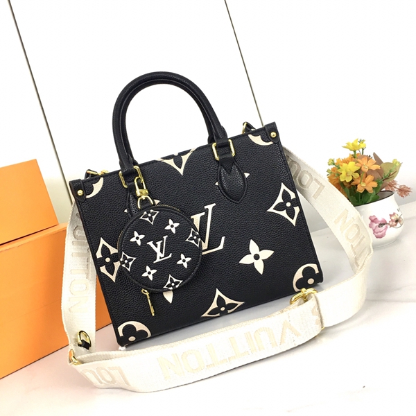 ルイヴィトンバッグ背面デザイン